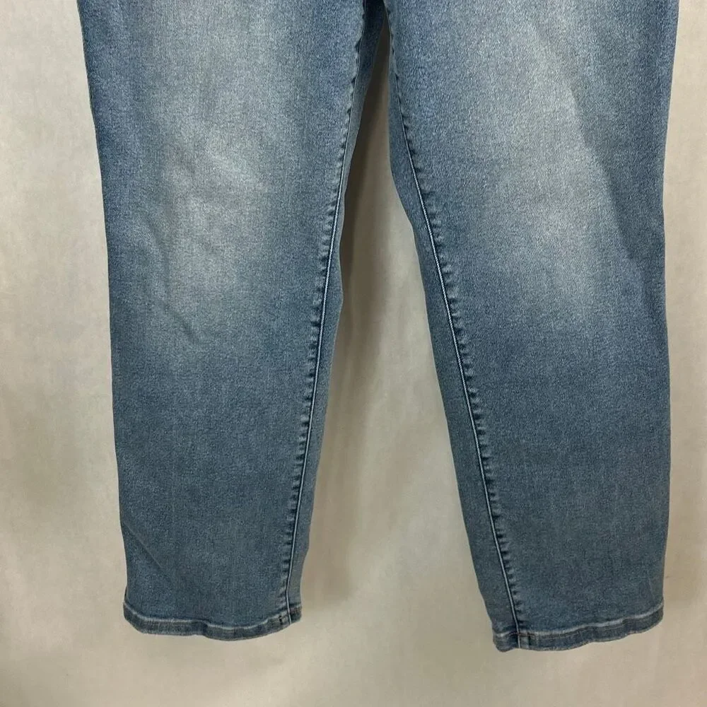 Judy Blue Vtg Straight Denim Jeans Sz 7 / 28 Style JB8607MD 30” Inseam 11” Rise